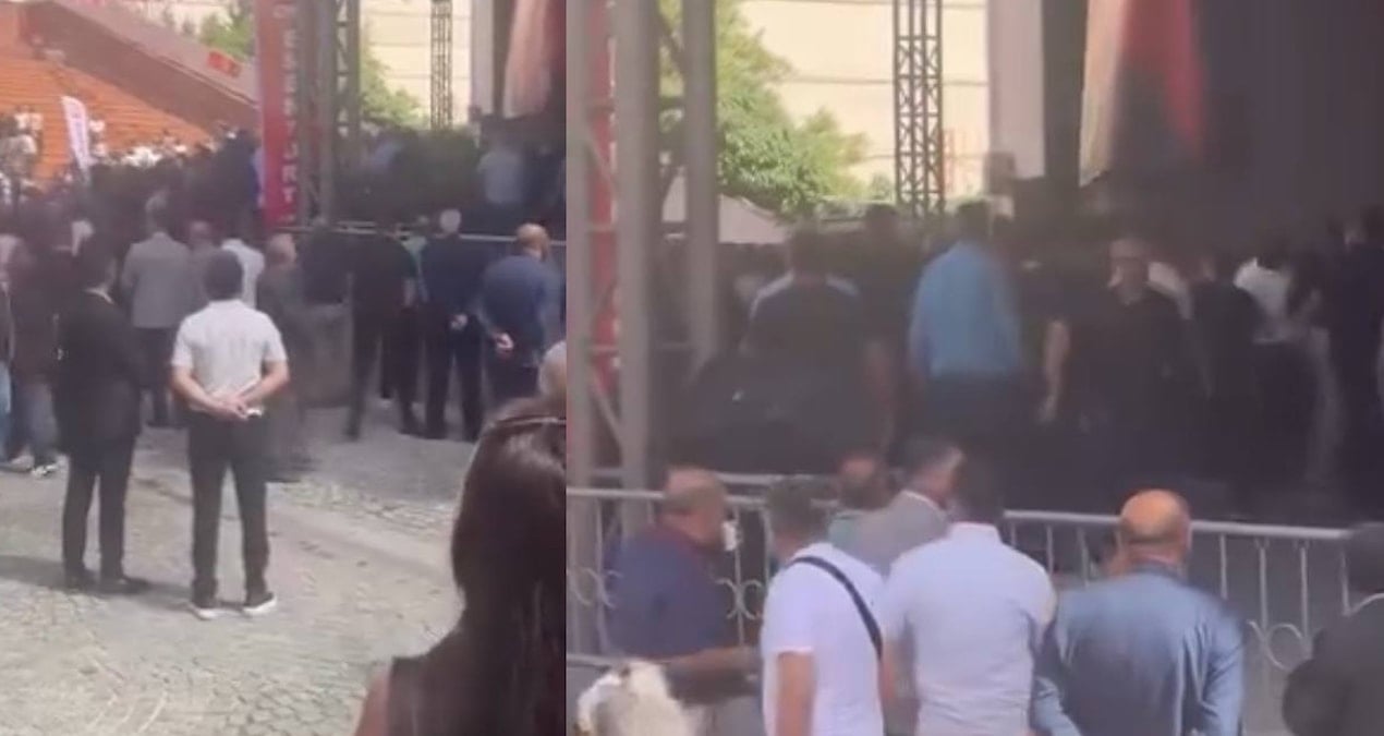 chp esenyurt ilce kongresinde kavga cikti 92C1EFnF