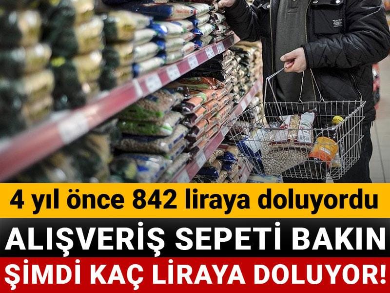 4 yil once 842 liraya doluyordu alisveris sepeti bakin simdi kac liraya doluyor L8SaxsKO